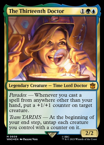 The Thirteenth Doctor (WHO) #609 | Dragon Shield MTG Card Manager The Thirteenth Doctor (WHO) #609 | Dragon Shield MTG Card Manager