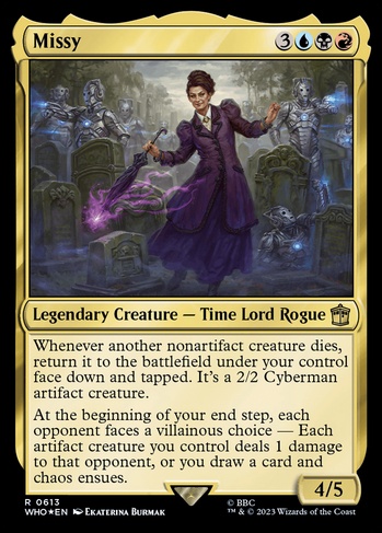 mtg when a creature dies draw a card Clavileno, First of the Blessed (Showcase) [The Lost Caverns of Ixalan main image 0
