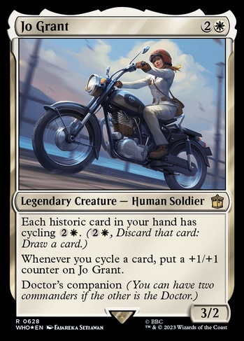 Jo Grant (WHO) #628 | Dragon Shield MTG Card Manager