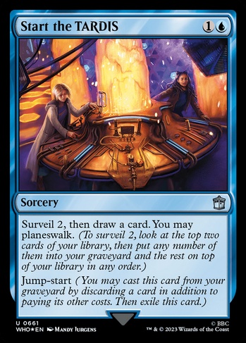 Start the TARDIS (WHO) #661 | Dragon Shield MTG Card Manager Start the TARDIS (WHO) #661 | Dragon Shield MTG Card Manager