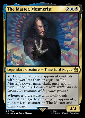 mtg skulk cards How do Odric's abilities work with creature keywords? All cards will be carefully packed for safe transit The Master, Mesmerist (WHO) #750