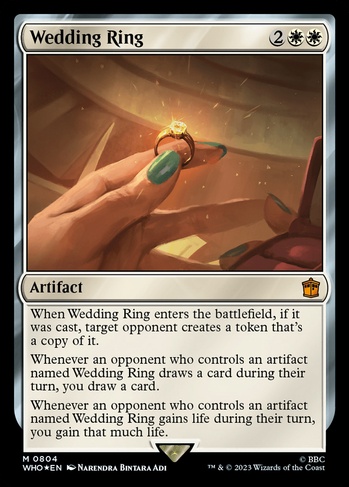 Wedding Ring (WHO) #804 | Dragon Shield MTG Card Manager