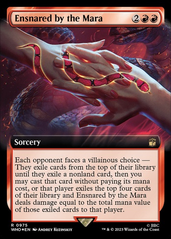 mtg choice cards Rules Text: Opponent's choice, 17 cards