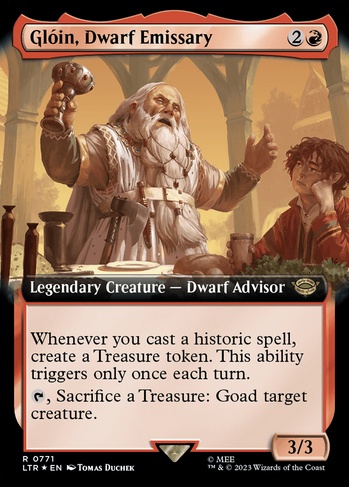Glin, Dwarf Emissary (LTR) #771 | Dragon Shield MTG Card Manager