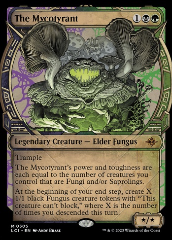 The Mycotyrant (LCI) #305 | Dragon Shield MTG Card Manager The Mycotyrant (LCI) #305 | Dragon Shield MTG Card Manager