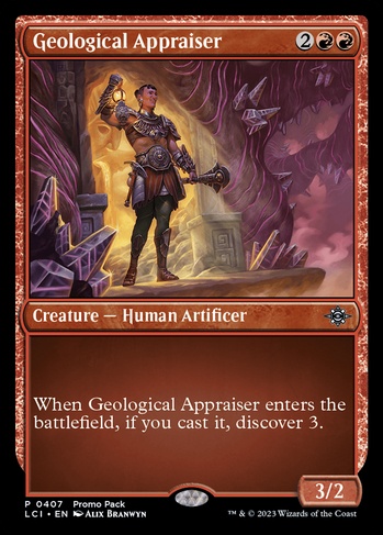 Geological Appraiser (LCI) #407 | Dragon Shield MTG Card Manager