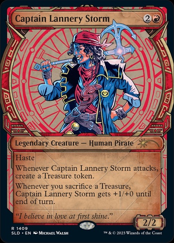 Captain Lannery Storm (SLD) #1409 | Dragon Shield MTG Card Manager Captain Lannery Storm (SLD) #1409 | Dragon Shield MTG Card Manager