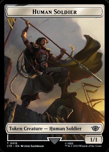 mtg soldier token cards (Commander Legends) (1/1) Ravnica Remastered Tokens Type Soldier Token (TLTC) #5 |