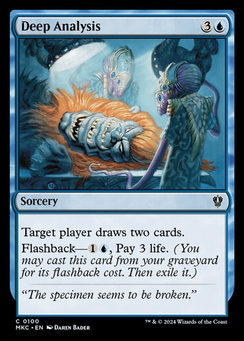 Deep Analysis (MKC) #100 | Dragon Shield MTG Card Manager