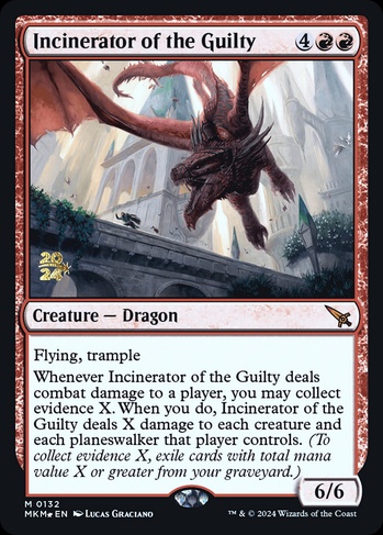 Incinerator of the Guilty (PMKM) #132s | Dragon Shield MTG Card