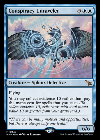 cards like conspiracy mtg Unraveler (PMKM) #47p and creatures you control are the chosen type. MTG / Conspiracy