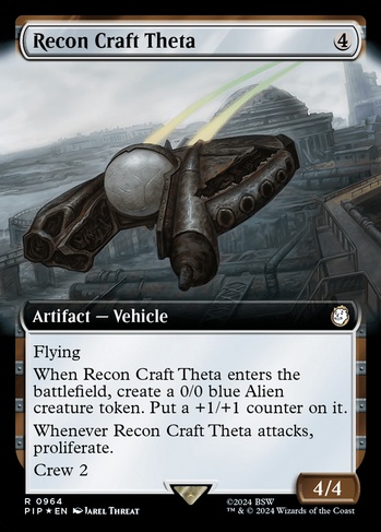 Recon Craft Theta (PIP) #964 | Dragon Shield MTG Card Manager