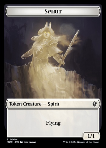 Spirit Token (TMKC) #4 | Dragon Shield MTG Card Manager