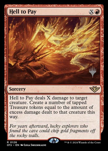 mtg excess damage cards Does trample deal to the opponent when targeted at a creature? you dont lose unspent red mana as steps and phases end. Archaic's Agony [SGL-MTG-SOS-107-ENF]