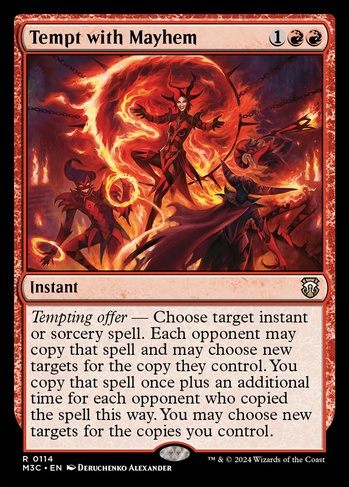 Tempt with Mayhem (M3C) #114 | Dragon Shield MTG Card Manager