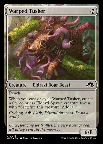 mtg eldrazi card draw At the beginning of your next upkeep Colorless Eldrazi EDH Deck -