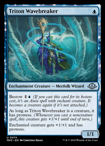 Triton Wavebreaker (MH3) #74 | Dragon Shield MTG Card Manager