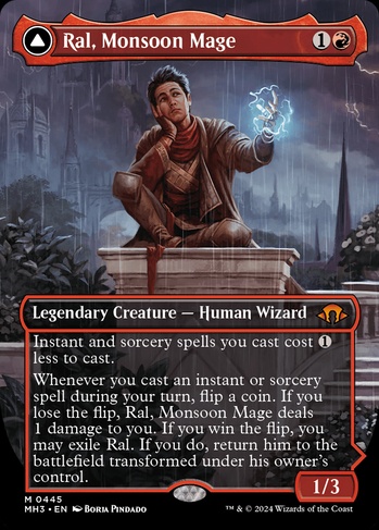 ral mtg cards Ral, Monsoon Mage (MH3) #445