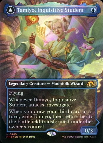 tamiyo mtg cards Tamiyo, Inquisitive Student - DCI Promos - English III  Mill two cards Tamiyo, Field Researcher Art Card