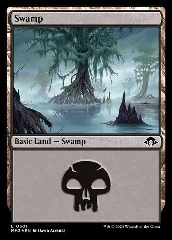 Swamp (MH3) #501 | Dragon Shield MTG Card Manager