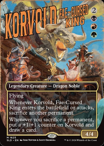 Korvold, Fae-Cursed King (SLD) #1625 | Dragon Shield MTG Card Manager