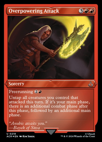 Overpowering Attack (ACR) #218 | Dragon Shield MTG Card Manager Overpowering Attack (ACR) #218 | Dragon Shield MTG Card Manager