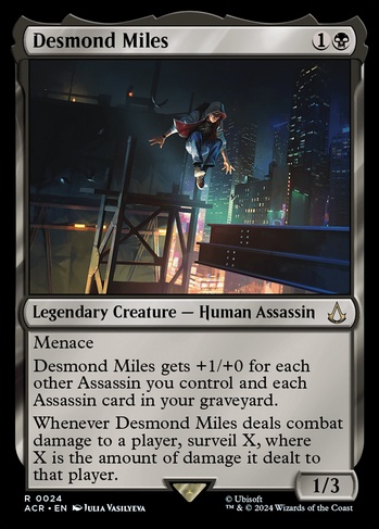 Desmond Miles (ACR) #24 | Dragon Shield MTG Card Manager