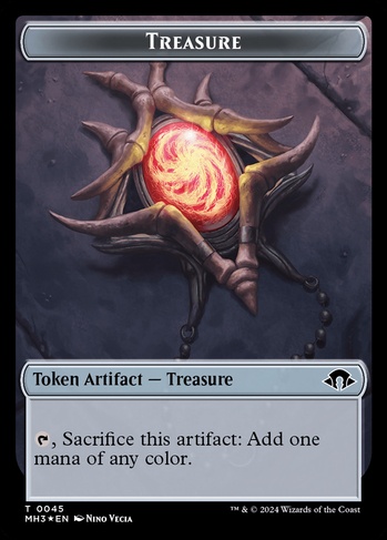 Treasure Token (TMH3) #45 | Dragon Shield MTG Card Manager