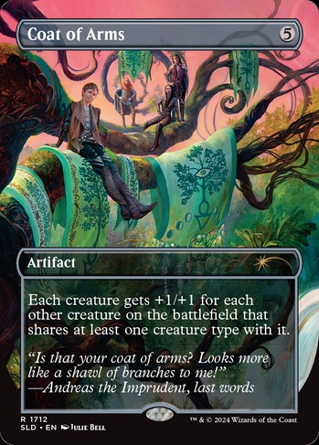 mtg cards like coat of arms Coat of Arms (SLD) #1712