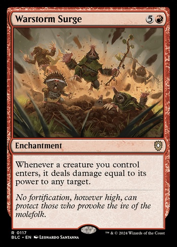 surge cards mtg Magic: The Gathering Tarkir: Dragonstorm Commander Deck Whenever you cycle a card Surge of Brilliance | Magic: