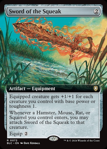 mtg sword equipment cards Sword of Body and Mind [Kaladesh Inventions] main image 0