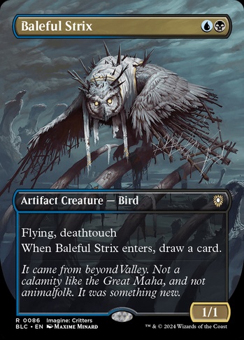 Baleful Strix (BLC) #86 | Dragon Shield MTG Card Manager Baleful Strix (BLC) #86 | Dragon Shield MTG Card Manager