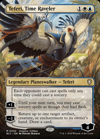 Teferi, Time Raveler (BLC) #92 | Dragon Shield MTG Card Manager