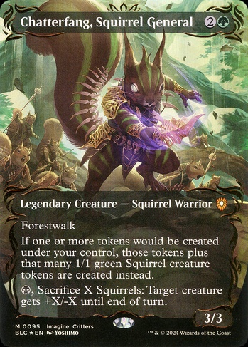 squirrel card mtg Squirrel Token Pack for Magic the Gathering MTG: 4 pack 1/1 Squirrel T –  The Adventurer's Press main image 1