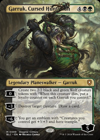 Garruk, Cursed Huntsman (BLC) #99 | Dragon Shield MTG Card Manager