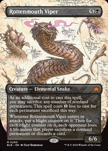 mtg snake cards Green Deathtouch token Magic | Custom Retro Style The Gathering collectible card game Magic The Gathering Trading Card