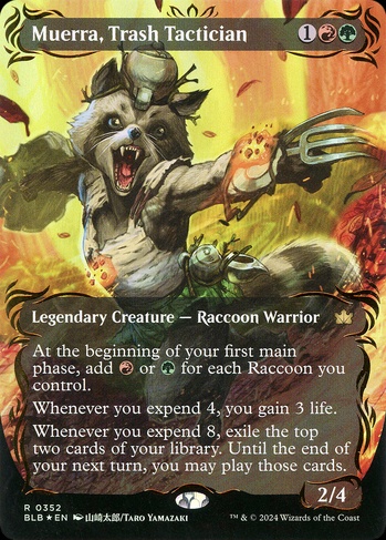 raccoon mtg cards Raccoon Rallier