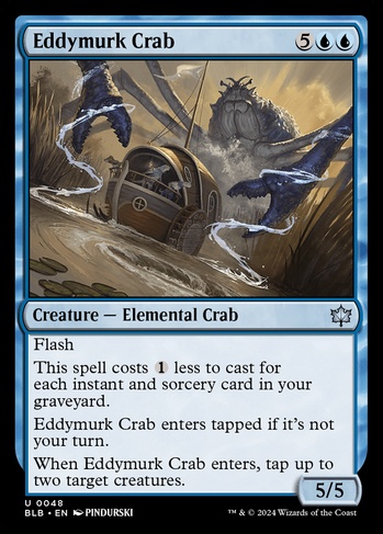 Eddymurk Crab (BLB) #48 | Dragon Shield MTG Card Manager