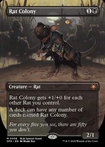 new rat cards mtg Colony (SPG) #56 Sacrifice it at the beginning of the next end step.) How to build a Magic