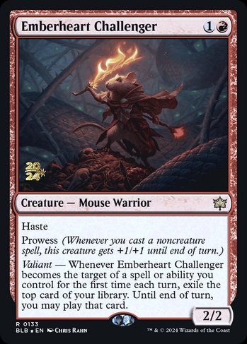 Emberheart Challenger (PBLB) #133s | Dragon Shield MTG Card Manager