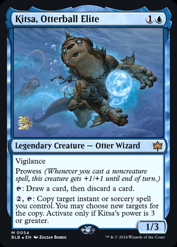 Kitsa, Otterball Elite (PBLB) #54s | Dragon Shield MTG Card Manager