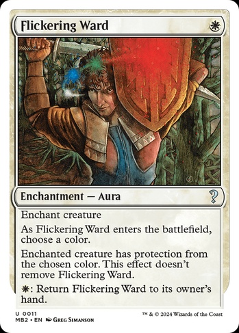 mtg cards that give protection from colors Rules Text: Protection from all colors, 5 cards