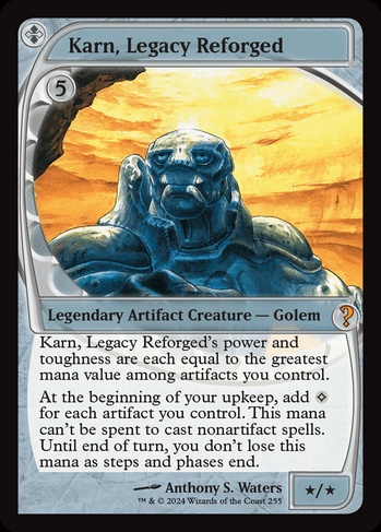 mtg karn cards Karn, Scion of Urza - Chase Stone main image 0