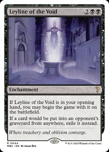 leyline cards mtg Magic the Gathering Guildpact Leyline of the Void #52 – The Curious Crow  Company main image 0