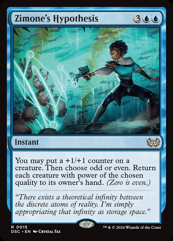 Zimone's Hypothesis (DSC) #15 | Dragon Shield MTG Card Manager