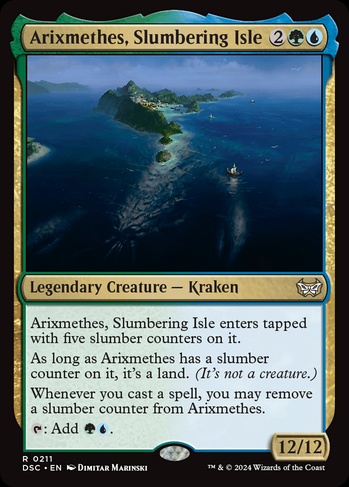 Arixmethes, Slumbering Isle (DSC) #211 | Dragon Shield MTG Card Manager
