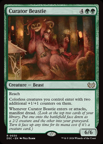 Curator Beastie (DSC) #30 | Dragon Shield MTG Card Manager