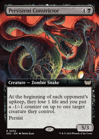 Persistent Constrictor (DSC) #52 | Dragon Shield MTG Card Manager