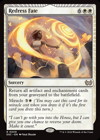 Redress Fate (DSC) #9 | Dragon Shield MTG Card Manager