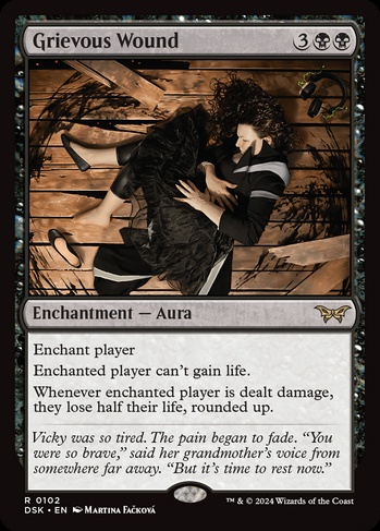 Grievous Wound (DSK) #102 | Dragon Shield MTG Card Manager